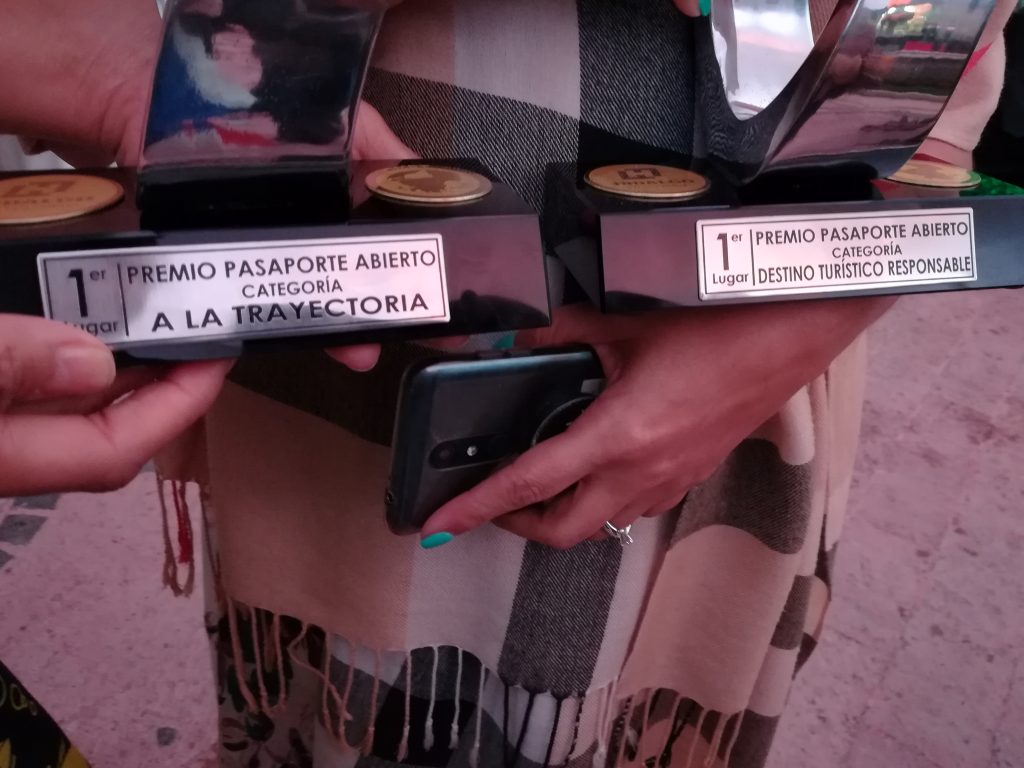 Entrega de los Premios Pasaporte Abierto 2019 en Hidalgo México