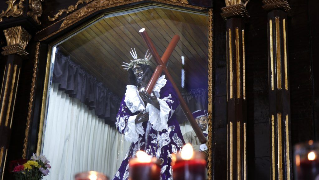 Imagen Cristo Negro Portobelo