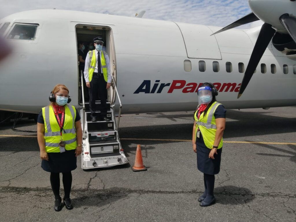 Avión de Air Panamá