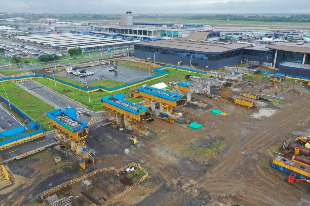 Estación del Metro del Aeropuerto Internacional de Tocumen tiene un 38% de  avance - Destinypty