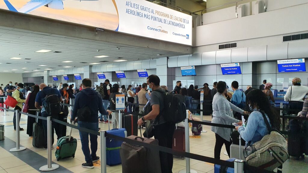 Más de 9 mil pasajeros en Tocumen