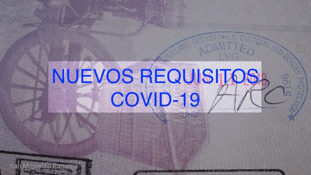 Nuevos requisitos para pasajeros que entren a EE.UU. por vía aérea.