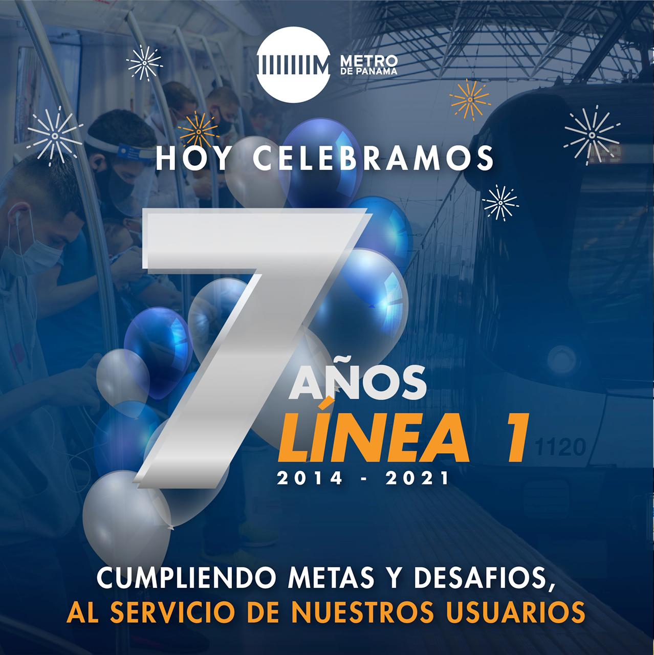 Aniversario Metro de Panamá