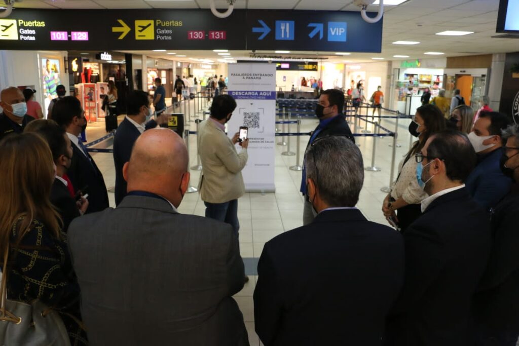 Dan seguimiento a protocolos de bioseguridad y atención al turista en Tocumen