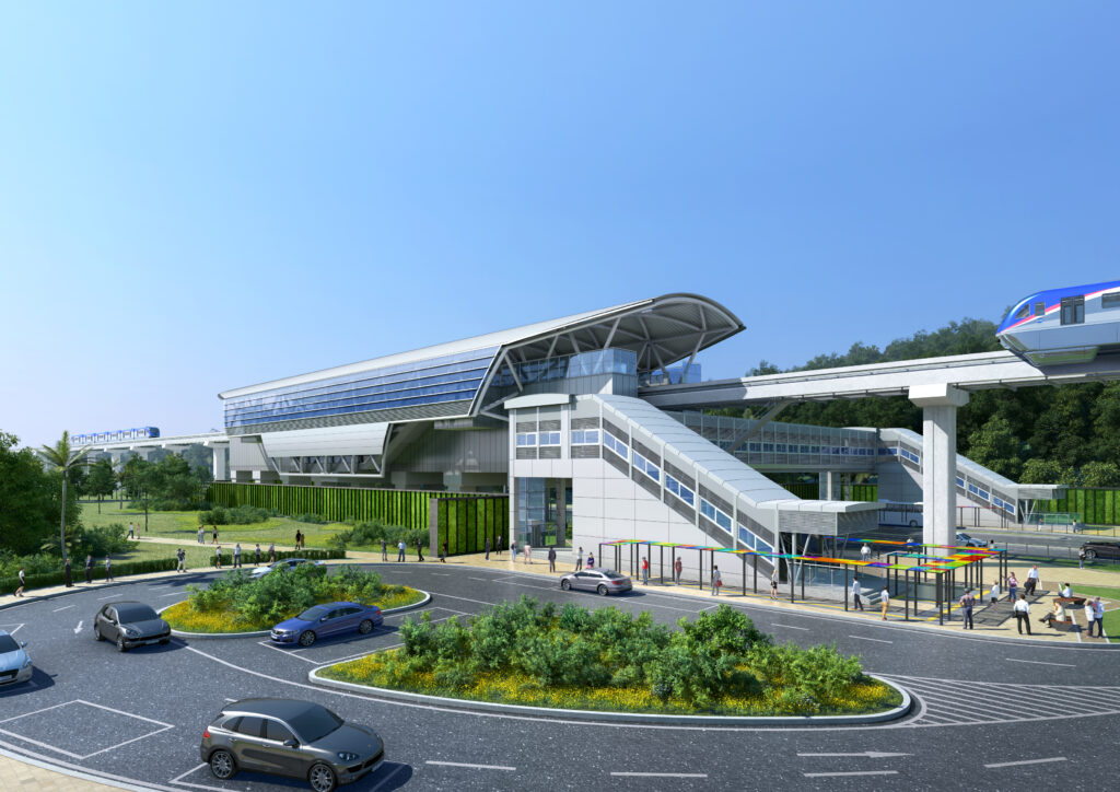 Inicia la construcción de la primera estación de la Línea 3 del Metro, en Ciudad del Futuro