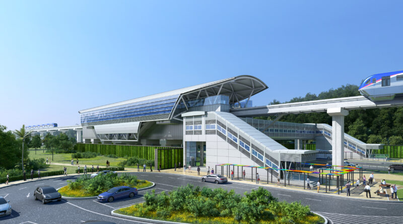 Inicia la construcción de la primera estación de la Línea 3 del Metro, en Ciudad del Futuro