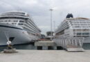 Terminal de cruceros recibe dos cruceros simultáneamente