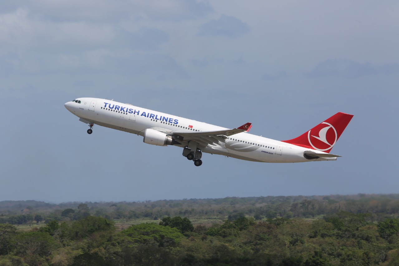 Turkish Airlines aumenta frecuencias diaria a Panamá