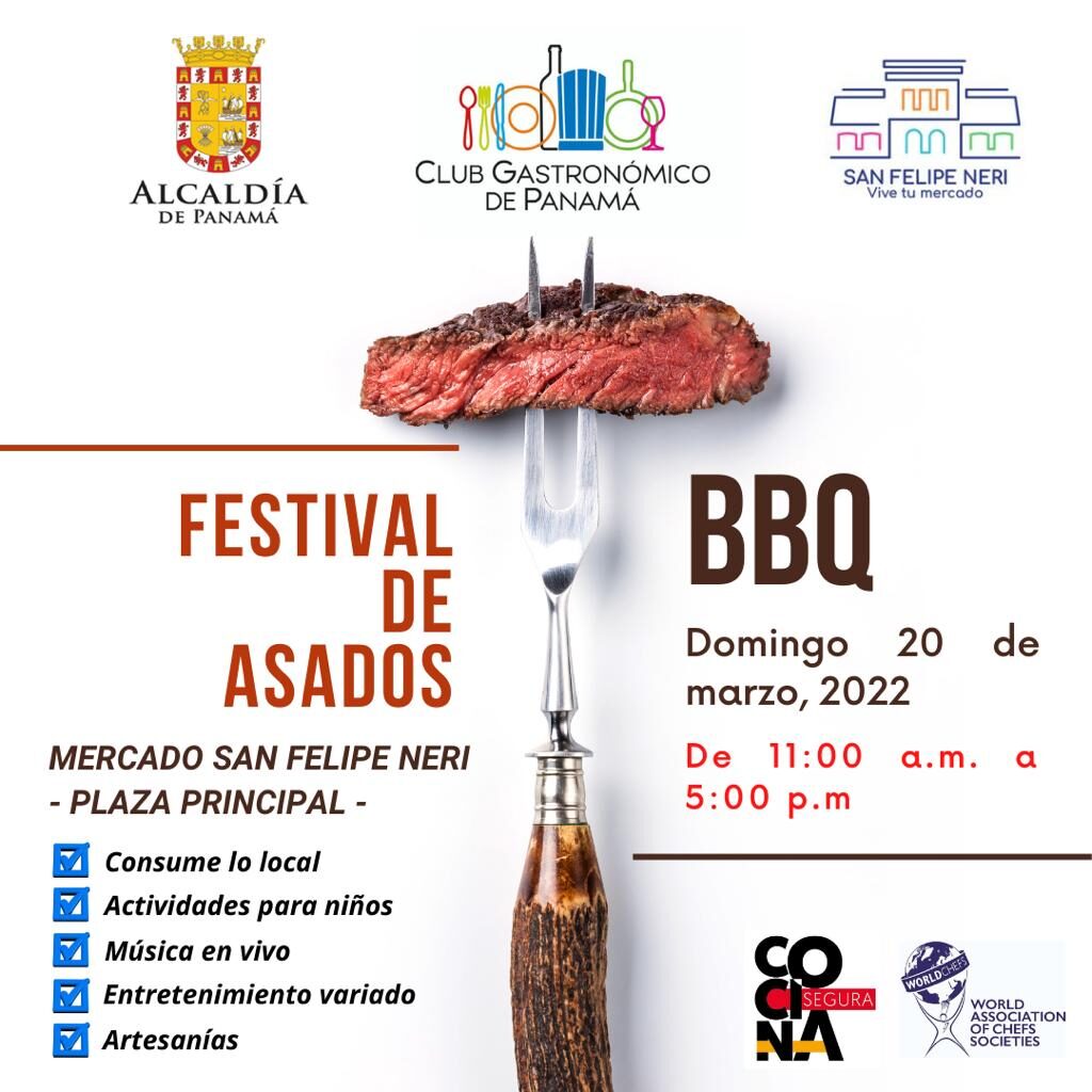 Club Gastronómico y la Alcaldía invita a festival de asados
