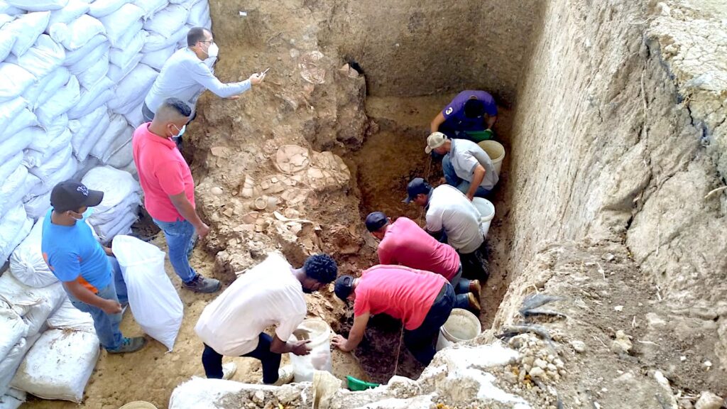 Avance de excavaciones en el Parque Arqueológico “El Caño”