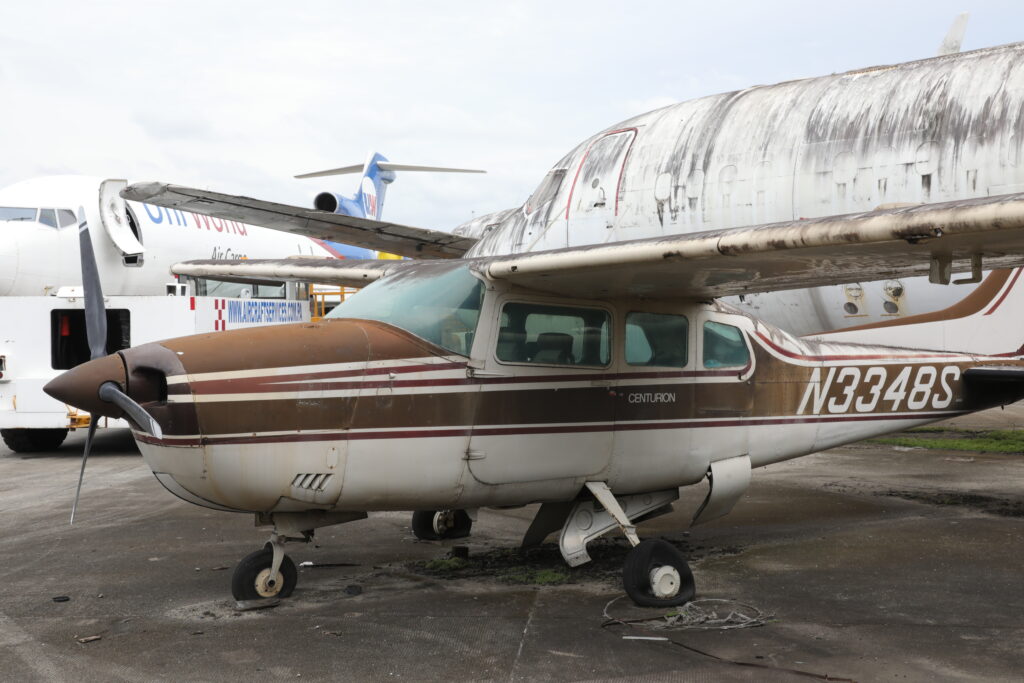 Tocumen inicia remoción de aeronaves abandonadas