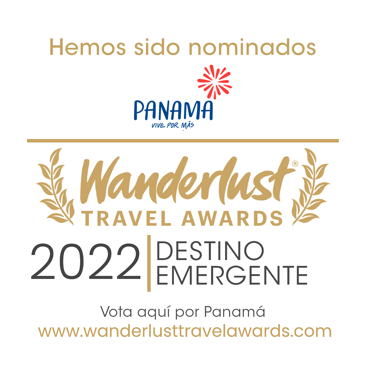 Panamá nominado en los Wanderlust Travel Awards 2022
