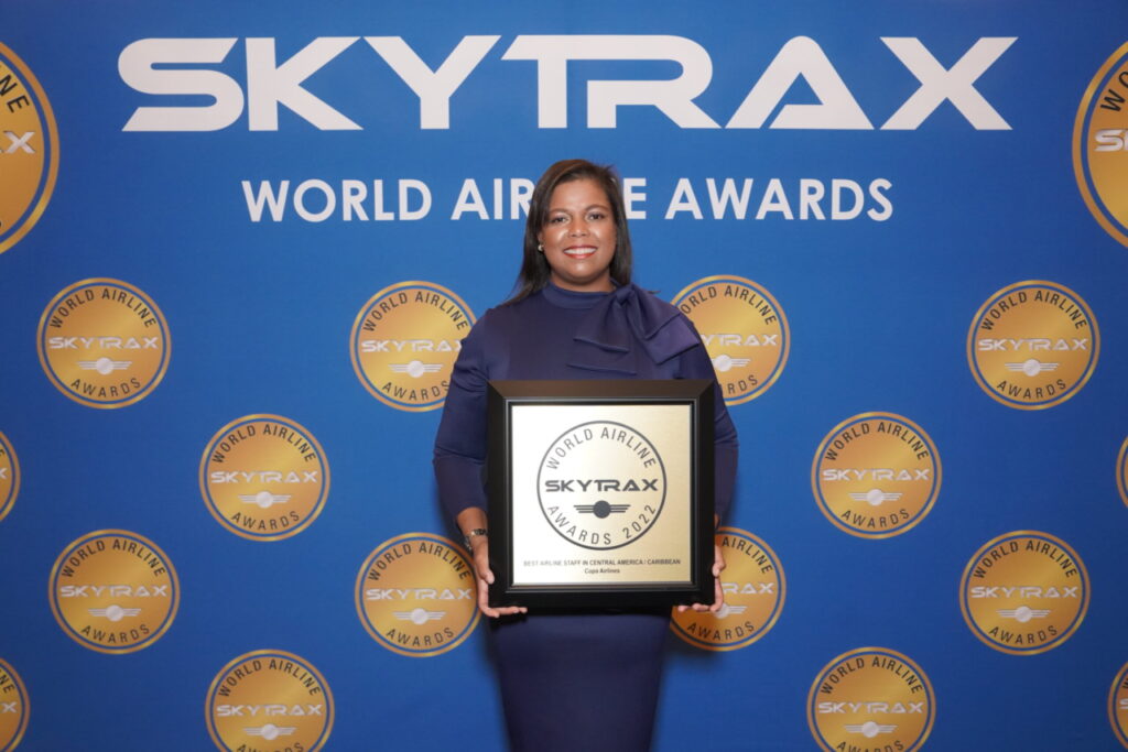 Copa Airlines recibe premio de Skytrax 