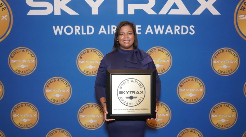 Copa Airlines recibe premio de Skytrax 
