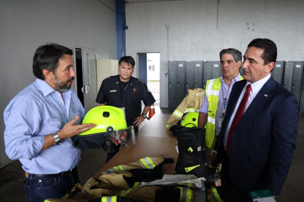 Aeropuerto Internacional de Tocumen Entrega Equipos de Protección al SSEI