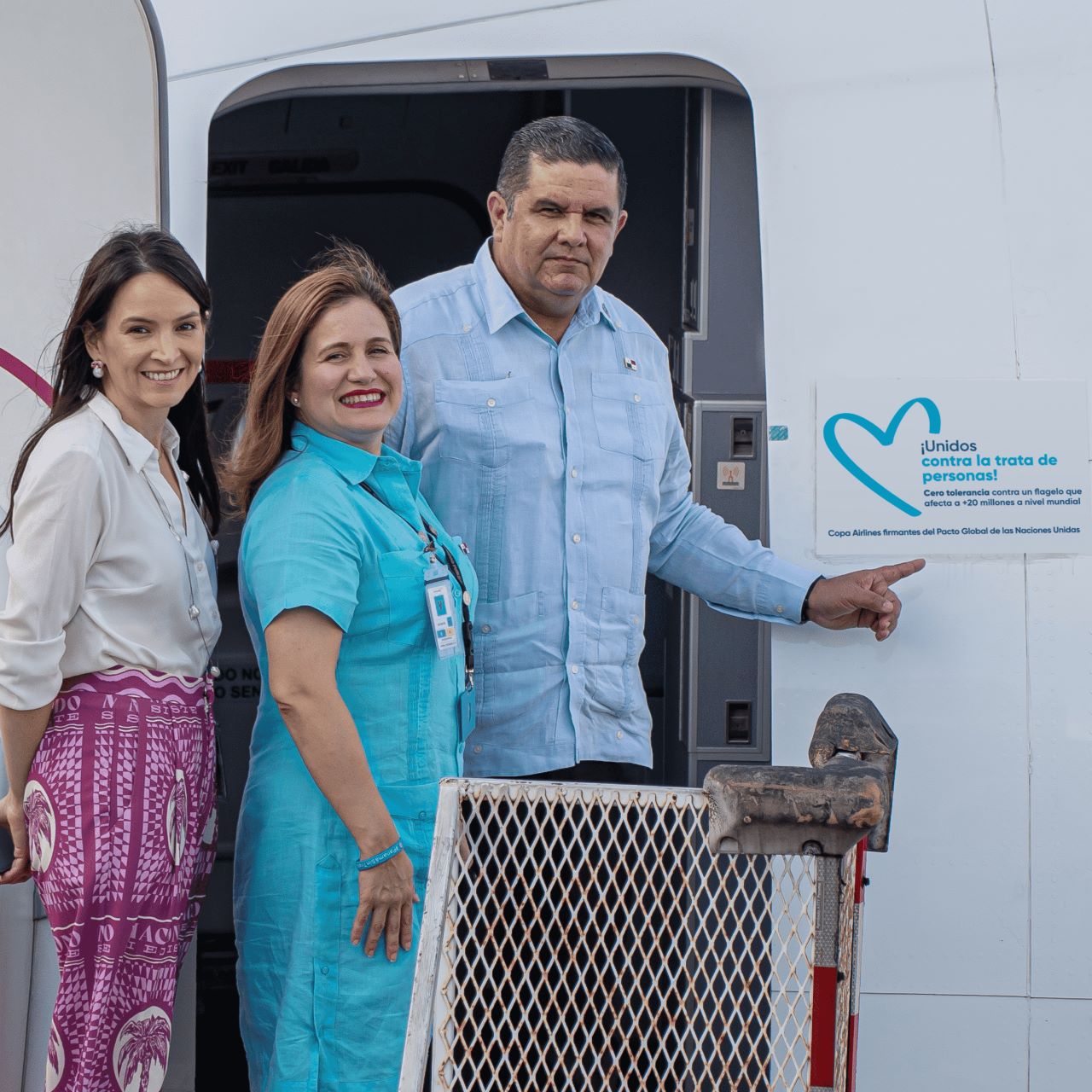 Copa Airlines se une a la campaña en la lucha contra la trata de personas