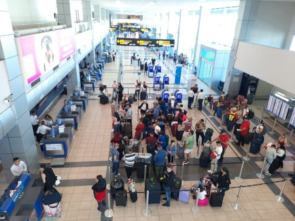 El Aeropuerto Internacional de Tocumen estableció un récord de movimiento pasajeros durante el año 2023 al procesar 17,825,465 millones de pasajeros