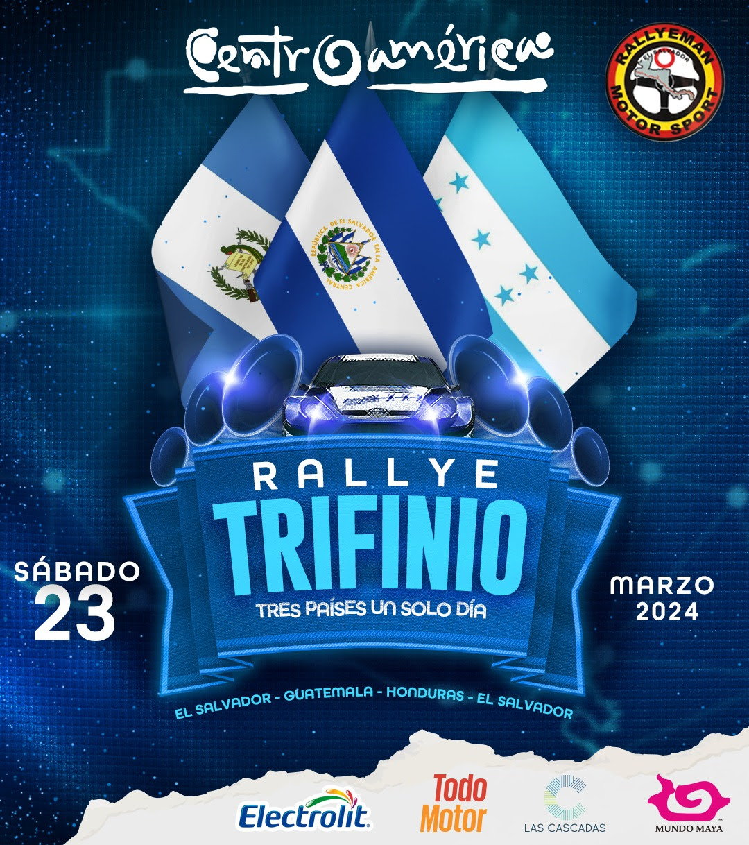 Rallyeman Motorsport El Salvador anuncia el "Rallye Trifinio"