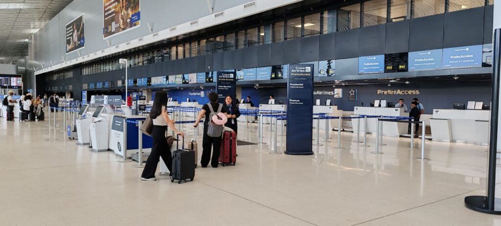Counter de Copa Airlines