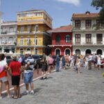 turistas casco antiguo